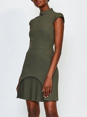 Military Tailored Mini Dress